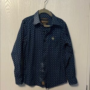 Ariat Boy’s Navy Blue Shirt